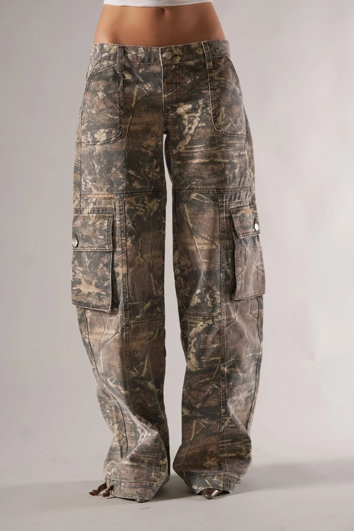 Peachys® Unisex Camo Cargo Pants