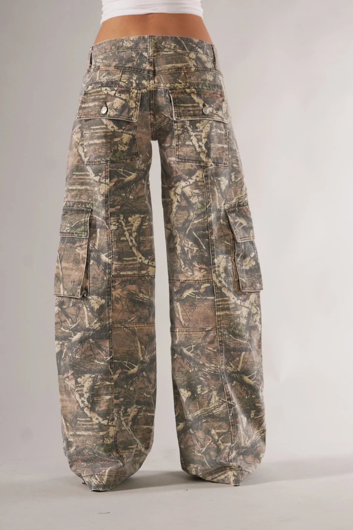 Peachys® Unisex Camo Cargo Pants